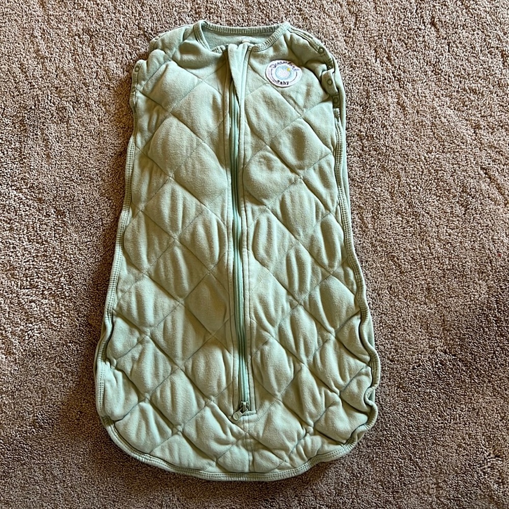 Dream Weighted Sleep Swaddle, 0-6 months Green